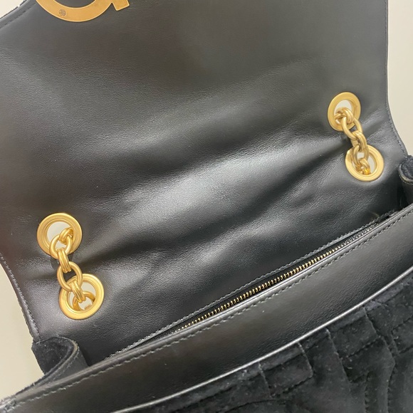 Salvatore Ferragamo Gancini Quilted Flap Bag - Picture 8 of 15